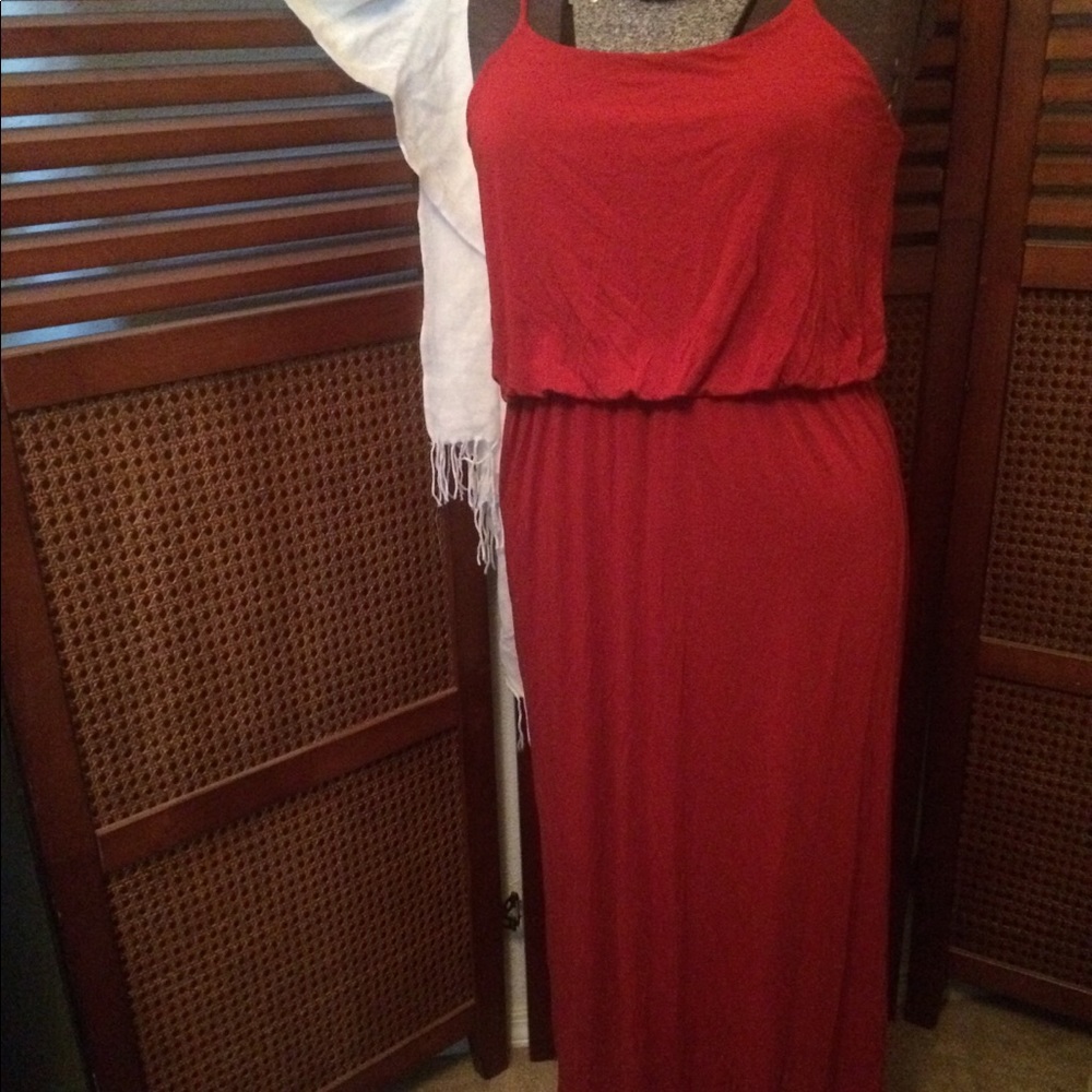 Forever 21 Burnt Orange Maxi